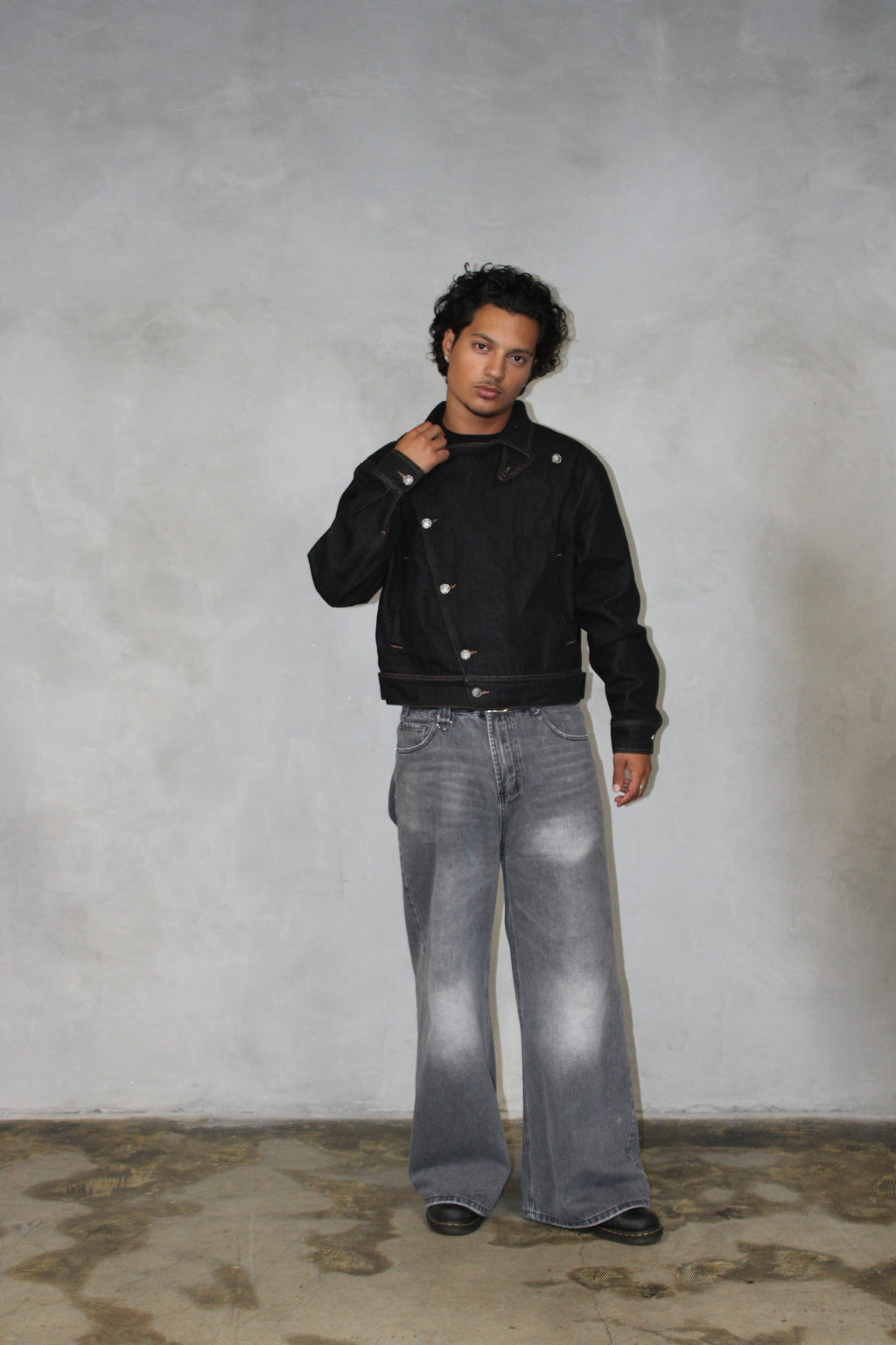 “Shefu” Dark Indigo Jacket